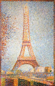 Georges Seurat, "La Tour Eiffel", 1889